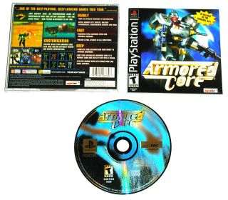 Armored Core Sony PlayStation Complete Video Game PS1 PS2 PS3 VG