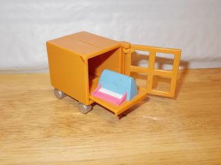 Fisher Price Loving Family Dollhouse Office Computer Printer Cabinet