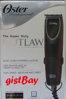Oster® 2 Speed Outlaw Clipper included blade size 000