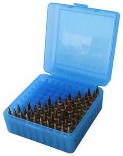 MTM Case Gard™ 100 Round Ammo Box Rifle 223 300 6mm 38 204 222 