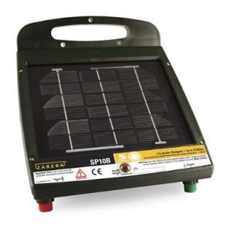 ZAREBA SP10B Solar Powered FENCE CONTROLLER Charger FENCER 10 Mile 
