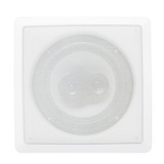 Acoustic Audio I63S 300W 6.5 3 Way Round Home Theater In Wall/Ceiling 
