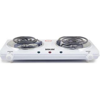 Double/Dual Electric Burner Hot Plate NEW