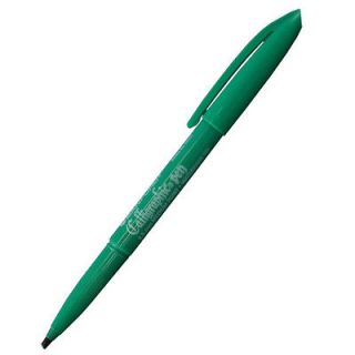 Sanford Green Calligraphic Pens, Dozen