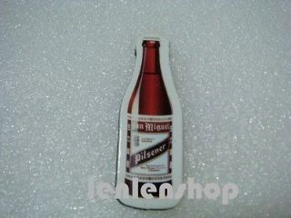 Mini miniature Bottle of Beer San Miguel style fridge Refrigerator 