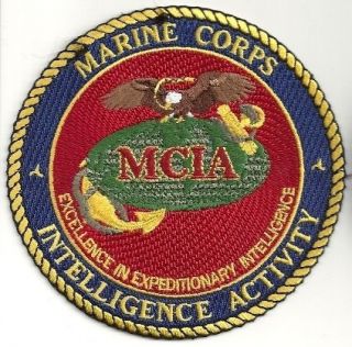 Marine Corps Intelligence Activity MCIA USMC patch