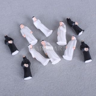 100Pcs Traditional Dress Arab Arabic Model People 150 OO Scale for 