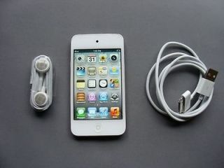 Apple iPod Touch 8GB 4th Gen Facetime Video  Wifi White N/R MINT 