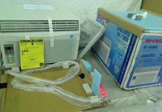 Sharp Electronics AFS60RX Energy Star 6,000 BTU 115 Volt Window UNIT