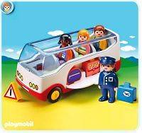 PLAYMOBIL 6773 123 AIRPORT SHUTTLE BUS   NEW, UNOPENED PACKAGE