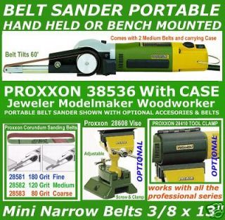 BELT SANDER Proxxon 38536 Portable Mini Hand Held BSL