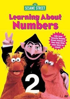 sesame street learning about numbers in VHS Tapes