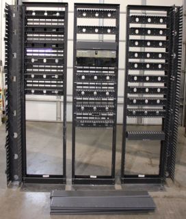 Cooper B Line network racks with Panduit components