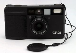 Ricoh GR21 35mm Point and shot Film camera With 21mm F/3.5 *Exc  *