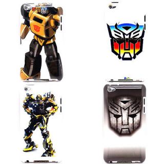 Cheap 4pcs Autobots Roll Out Transformer S2 Hard Back Case for iPod 