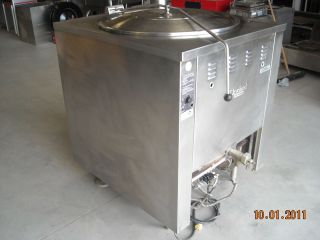   Steam Jacketed Natural Gas Stainless Steel Kettle Model KGM 60