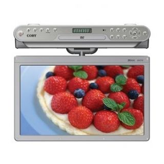 COBY 15.6 LCD UNDER THE CABINET KITCHEN TV / TELEVISION CD / DVD 