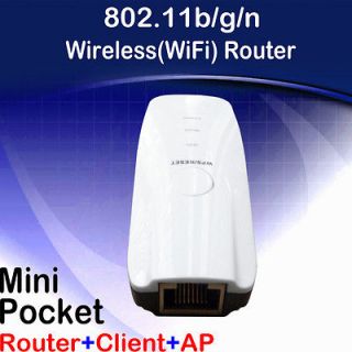 New Mini Pocket b/g/n 150Mbps 150M Wireless Router AP with WPS button