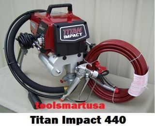 Titan 440 IMPACT Airless Paint Sprayer 440i New 805 015