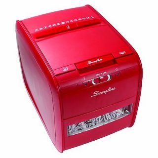 Swingline Stack and Shred Hands Free Shredder 60 Sheet Capacity ( Red 