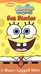   SquarePants   Sea Stories [VHS] by Tom Kenny, Bill Fagerbakke, Rodger
