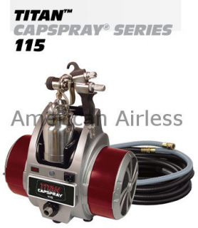 Titan Capspray 115 HVLP Fine Finish Airless Paint Sprayer 0524304