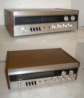 Vintage Sherwood S 7100A Stereo Am/Fm Receiver w/ Wood Cabinet