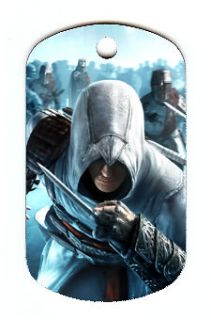 Assassins Creed #2 Dog Tag Necklace [ and Free Chain]