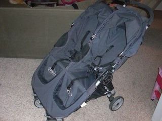 Price Reduced Baby Jogger City Micro Double Slate Gray Stroller 