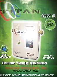 Titan Tankless Water Heater N 120 Digital  on  Free 