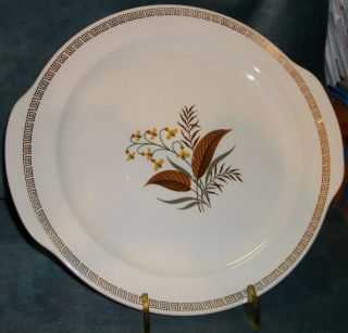 Cunningham & Pickett, Inc. Oakdale 22K Gold Hand Decorated Serving 