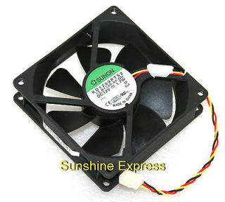 New OEM Dell HU843 SUNON Chassis Cooling Fan   KD1209PTS2 92x92x25mm