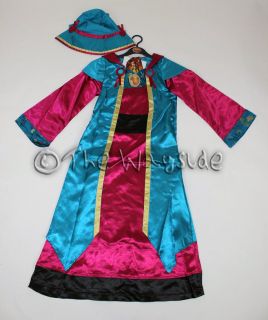 ELIZABETH SWANN PIRATES OF THE CARIBBEAN GIRLS FANCY DRESS COSTUME 8 