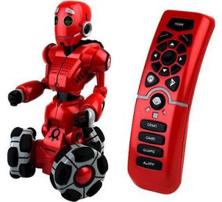 WowWee Robotics Talking TriBot Robot Toy W/Remote Red Talking 