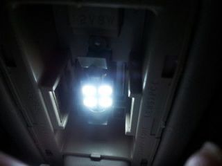 Xenon WHITE Wedge 4SMD 5050 LED Light bulb DE3021 DE3022 DE3175 