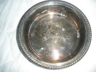 Webster Wilcox silverplate dish