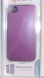 XtremeMac iPhone4 Deep Plum Purple Metallic Finish Case IPP MS5 43