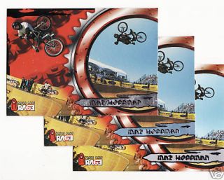 2000 RAGE MAT CONDOR HOFFMAN BMX CARD LOT (3) X GAMES