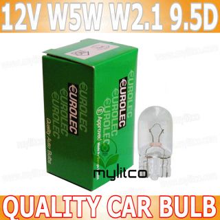 Clear Front Side Light Bulb   LEXUS SC430   12V 5W 501 T10 W5W 