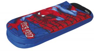 Spiderman Junior Ready Bed   Childrens Inflatable Mattress and Bedding 