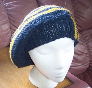 University of Michigan Colors on New Hippie Dreadlock Slouch 