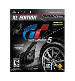 Brand NEW Sealed Gran Turismo 5 XL Edition Sony Playstation 3 PS3 