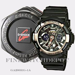 Authentic G Shock Classic X Large Rose Gold Digital Watch GA200RG 1ACR