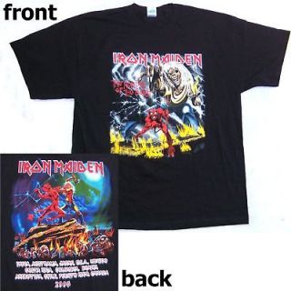 IRON MAIDEN NUMBER OF THE BEAST SBIT TOUR 2008 SHIRT XL X LARGE NEW 