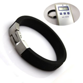 Sobon Titanium negative Ion health sport TD clasp bracelet