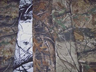 Realtree AP Camo camouflage fabric nylon cotton woven t shirt knit 