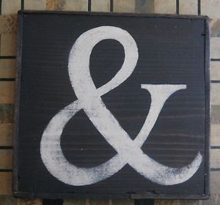   Ampersand Urban Graphics Alphabet Wooden Letter Boards Chas. Jerred