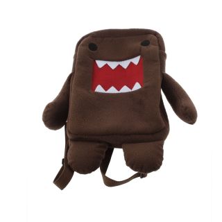   Domo Kun School Cartoon Backpack Plush Soft Shoulder Pack Bag Gift