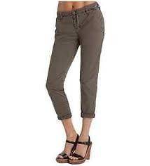   1225 Inez Low Rise Slim Chino Crop Ankle Pant Vintage Pendleton 25