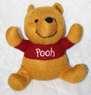 Disney Corduroy Stuffed Winnie The Pooh Stuffed Plush Animal